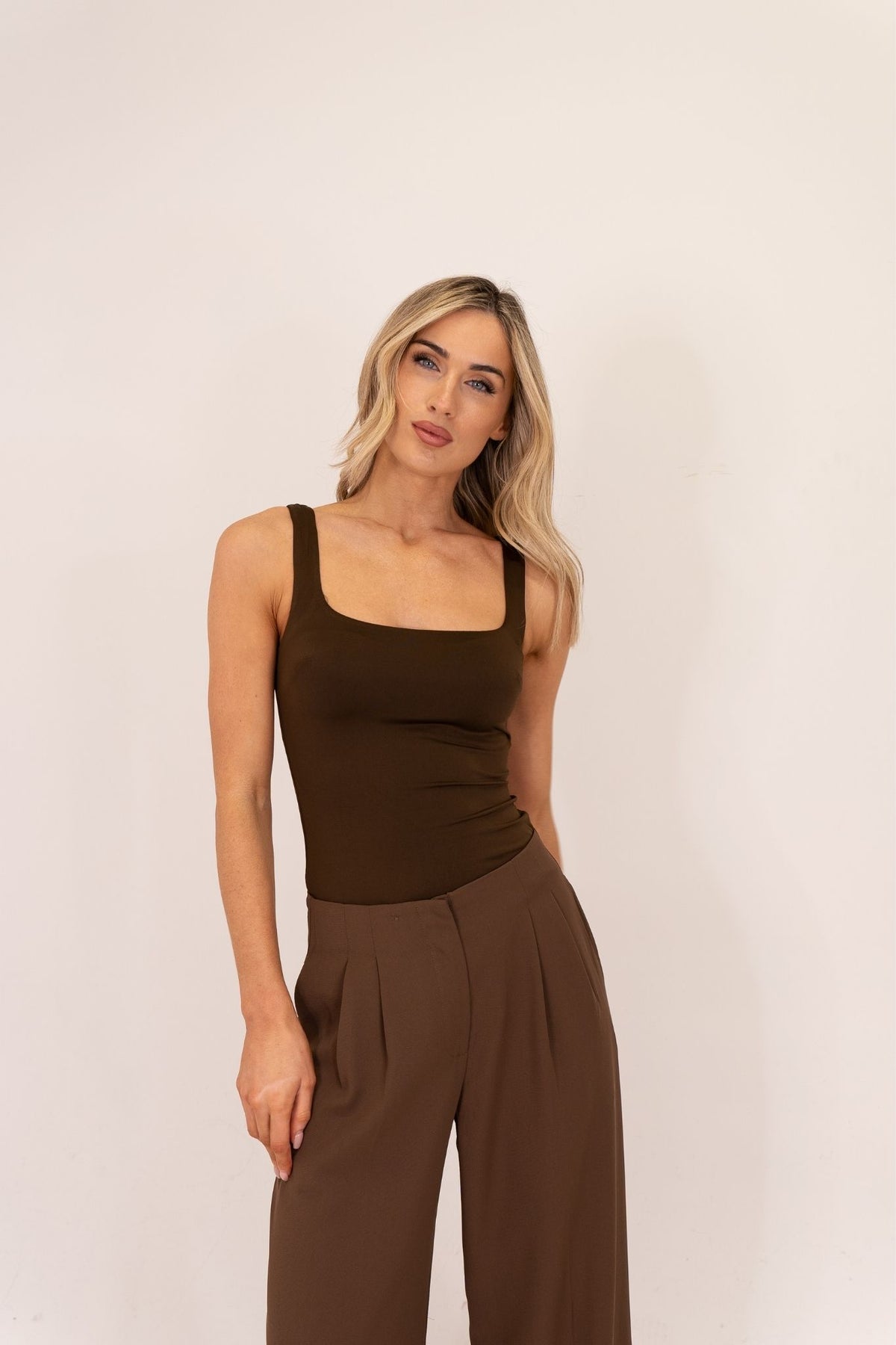 Kate Bodysuit In Chocolate