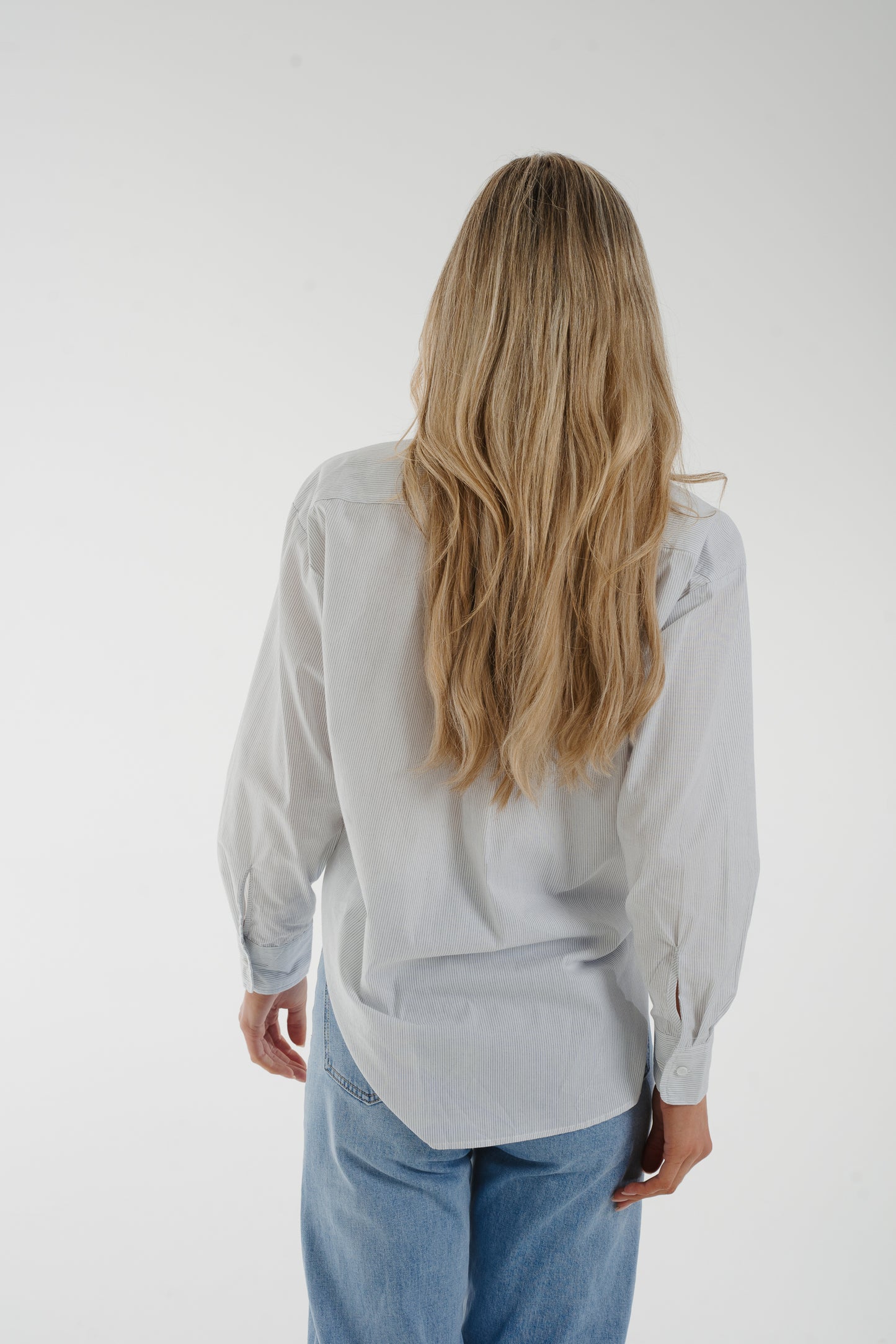 Lily Bow Neck Blouse In White