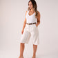 Elsa Bermuda Shorts In Ivory