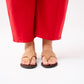 Cathy Toe Post Sandal In Camel