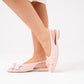 Cathy Floral Slingback In Pink