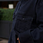 Love Laura Denim Shacket In Black Wash