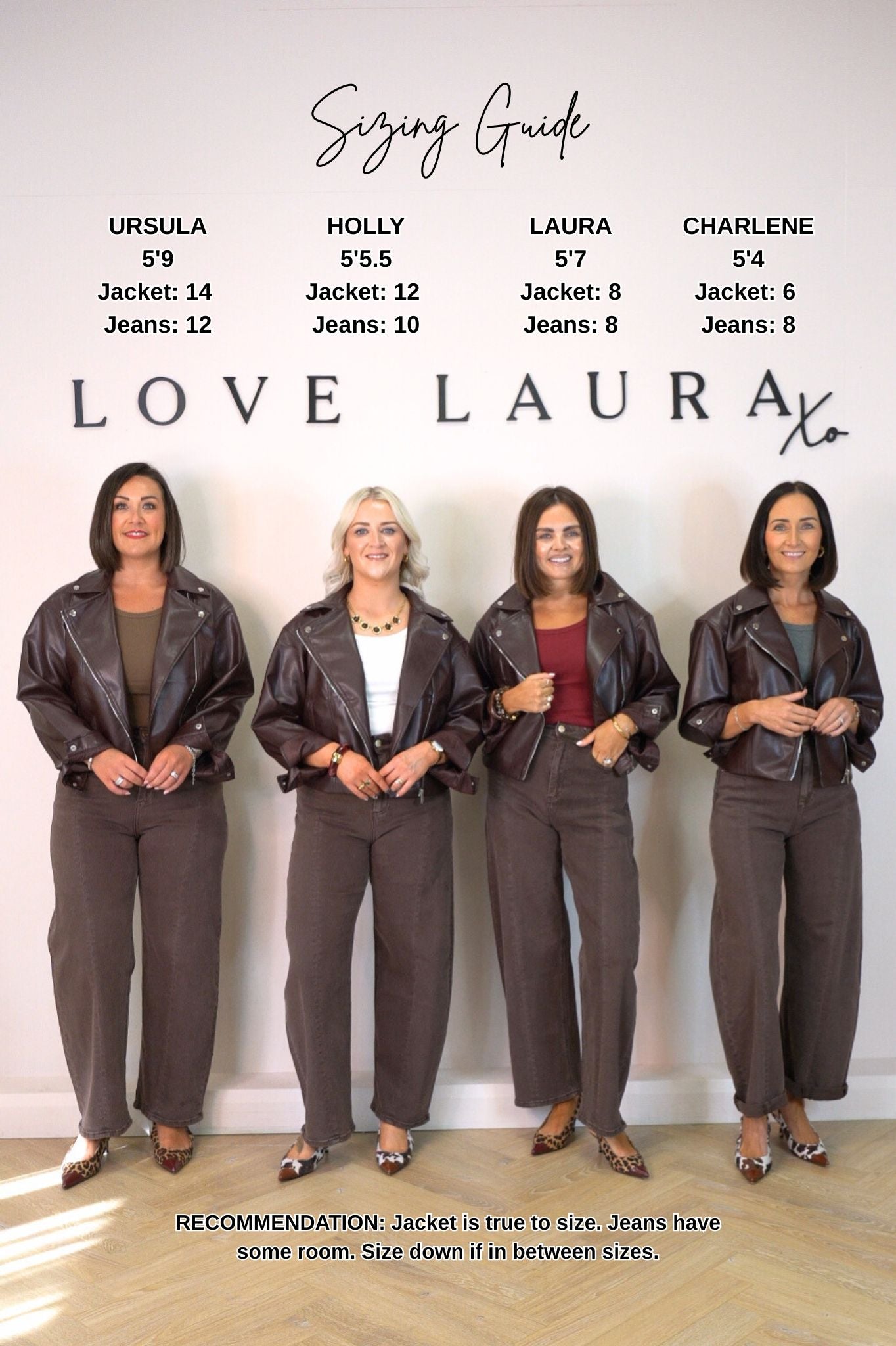 Love Laura Faux Leather Jacket In Merlot