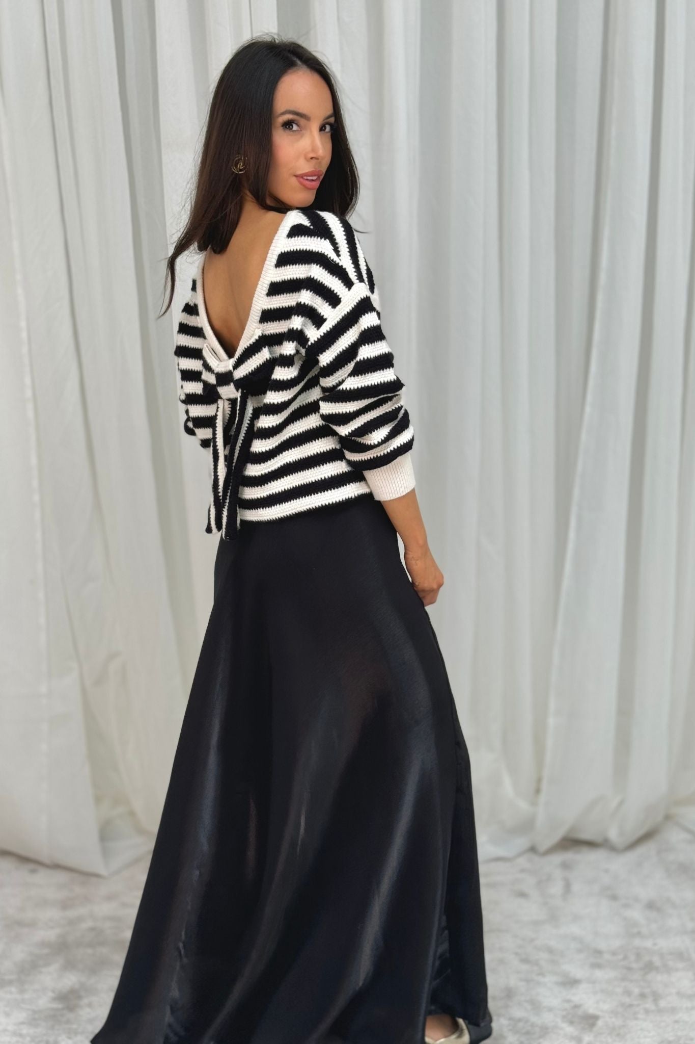 Elsa Maxi Skirt In Black