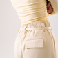 Willow Belted Trousers In Lemon