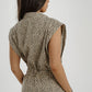 Cora Sleeveless Jumpsuit In Leopard Print