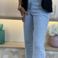 Love Laura Turn Up Jeans In Light Wash