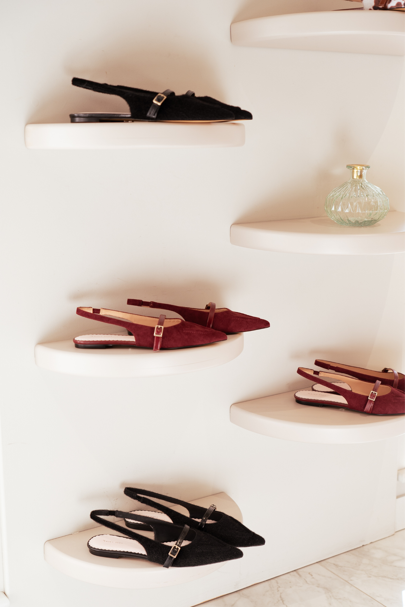 Love Laura Slingback Pump In Black