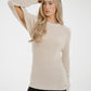 Jasmine Open Sleeve Jumper In Cream