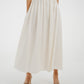 Jasmine Maxi Skirt In Cream