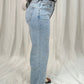 Love Laura Turn Up Jeans In Light Wash