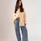 Erica Oversized Shirt In Lemon