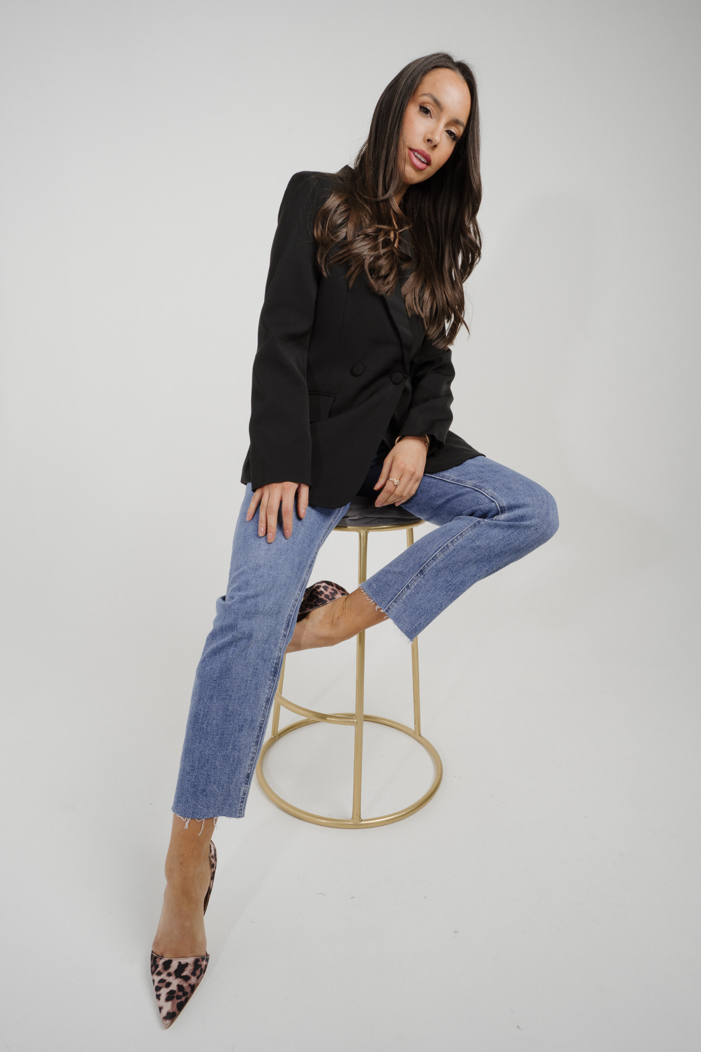 Nadia Blazer In Black