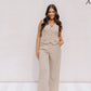Love Laura Forever Trouser In Neutral