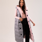 Love Laura Reversible Gilet In Grey & Pink
