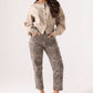 Love Laura Mom Jeans In Leopard