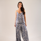 Becca Zebra Print Cami In Blue