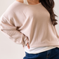 Leah Layered Jumper In Neutral