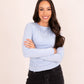 Erica Long Sleeve Top In Sky Blue