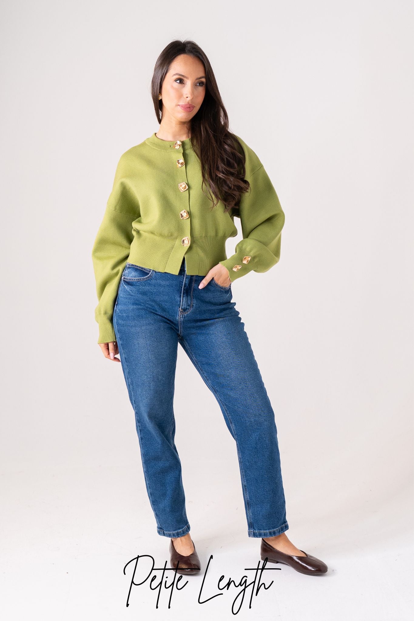 Love Laura Mom Jeans In Mid Wash