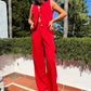 Love Laura Forever Trouser In Red