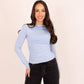 Erica Long Sleeve Top In Sky Blue