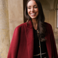 Love Laura Coat In Wine