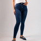 Freya Skinny Jeans In Dark Wash