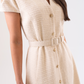 Eva Tweed Dress In Cream