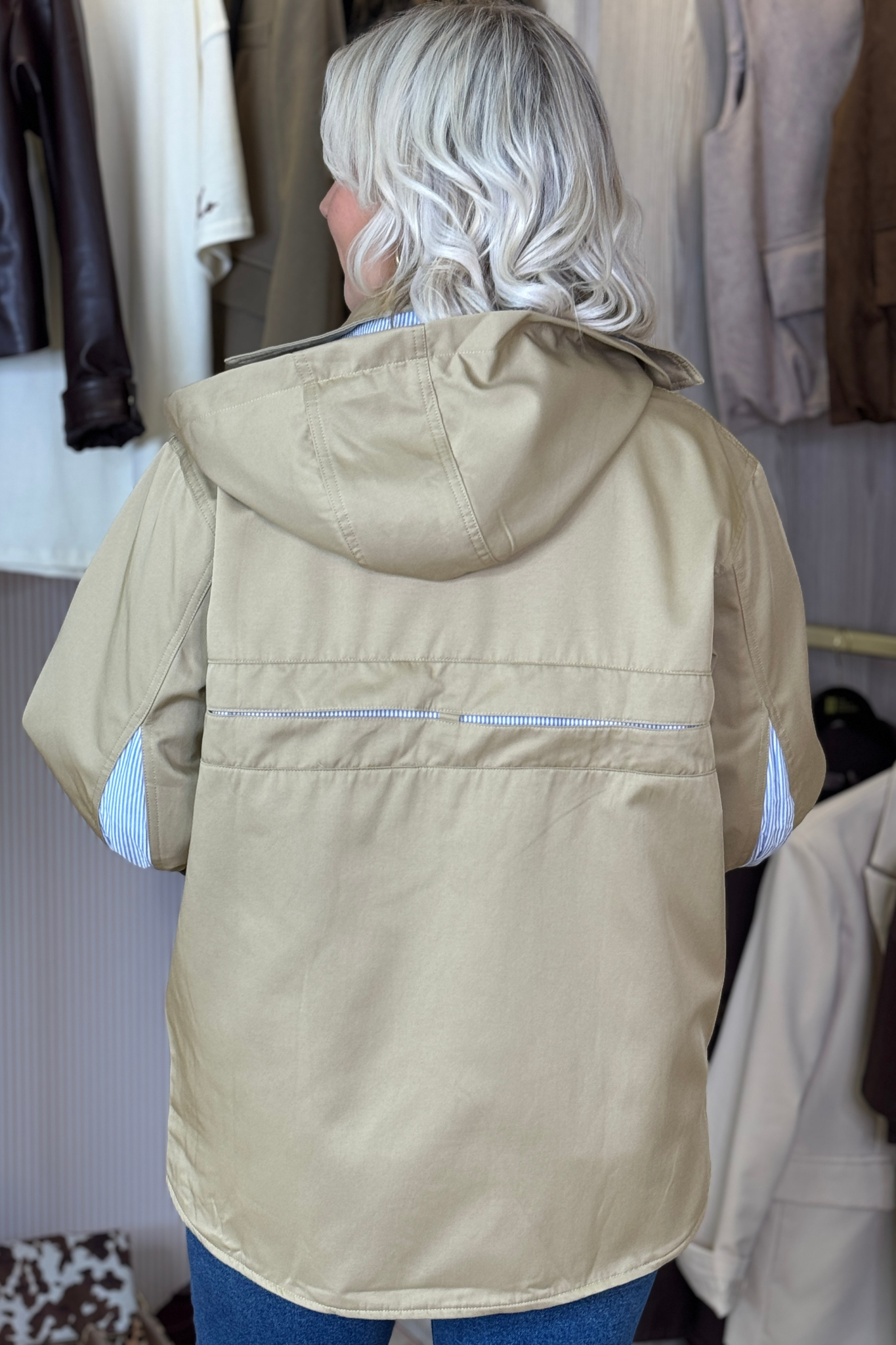 Millie Jacket In Neutral