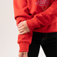 Polly Aloha Sweatshirt In Red
