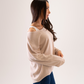Leah Layered Jumper In Neutral
