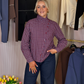 Daisy Check Shirt In Red Mix