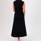 Marissa Bow Front Dress In Black