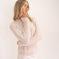 Leah Textured Jumper In Neutral