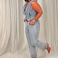 Love Laura Turn Up Jeans In Light Wash