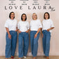 Love Laura T-Shirt In Chocolate