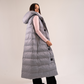 Love Laura Reversible Gilet In Grey & Pink