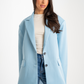 Elsa Oversize Pinstripe Blazer In Blue
