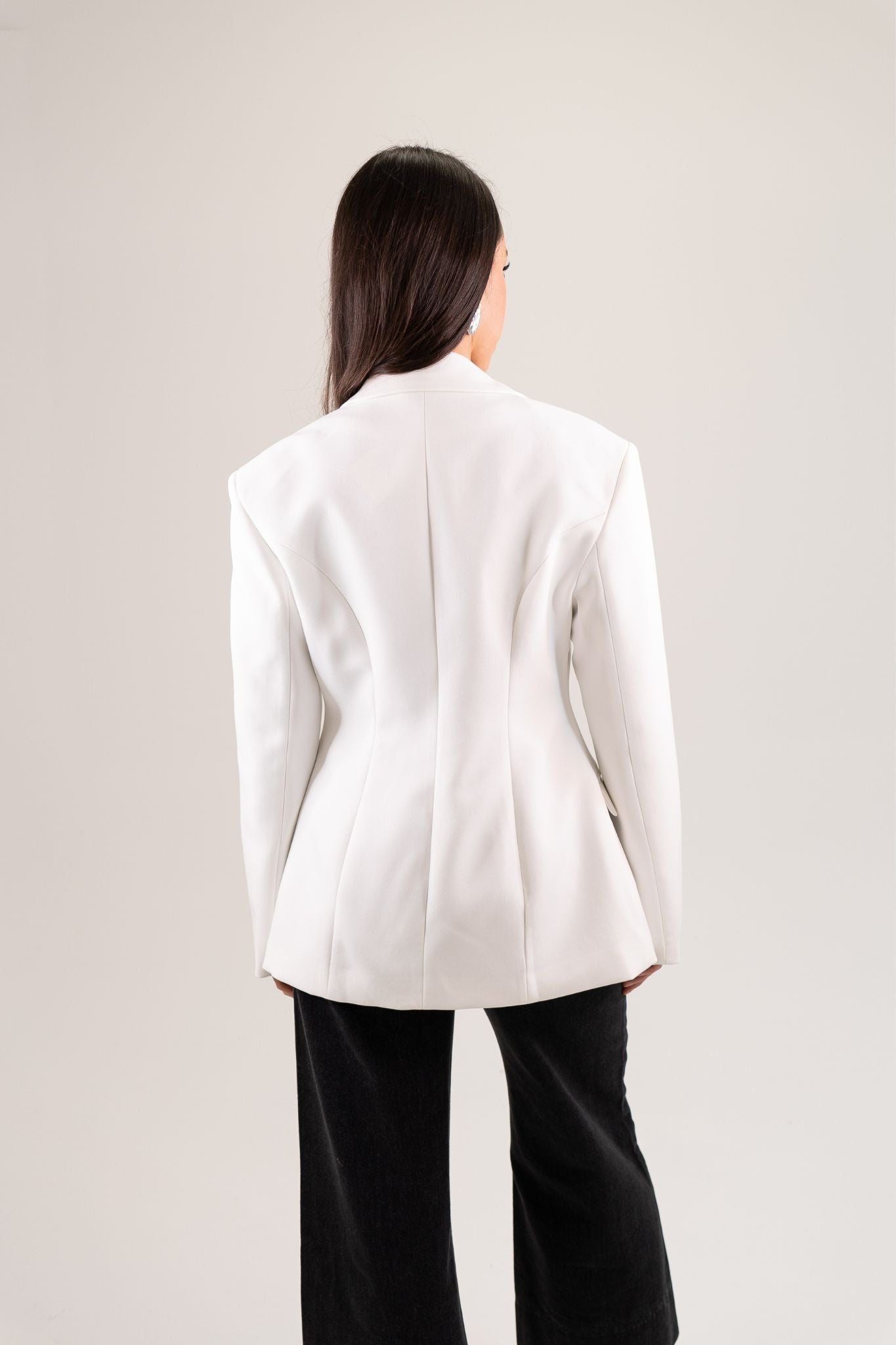 Kate Blazer In White