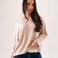 Leah Layered Jumper In Neutral
