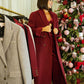 Love Laura Coat In Wine
