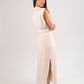 Kayla Tie Waist Dress In Neutral