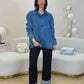 Love Laura Turn Up Jeans In Dark Wash