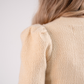 Love Laura Pearl Cardigan In Beige