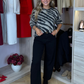 Kendra Animal Print Jumper In Beige