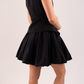 Polly Balloon Skirt In Black