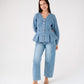 Love Laura Carrot Barrell Jeans In Mid Wash