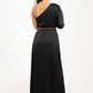 Jade One Shoulder Dress In Black