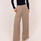 Willow Wide Leg Trousers In Taupe